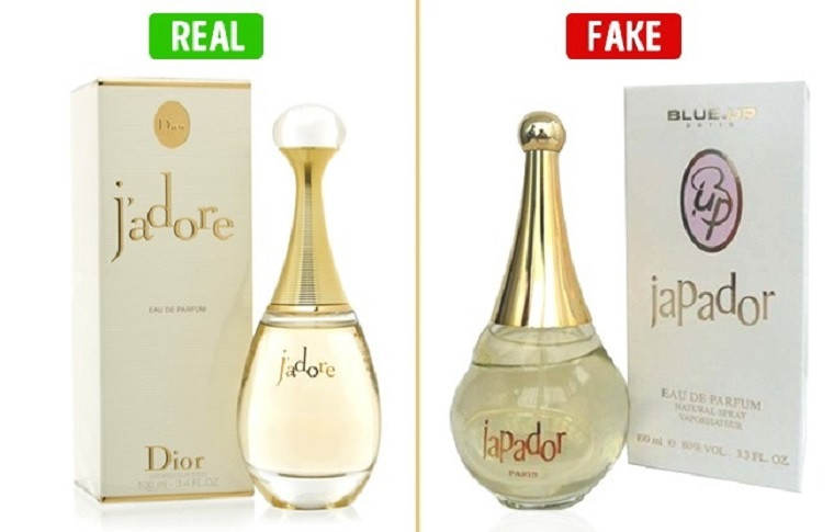 تفاوت ظاهری عطر اصل و تقلبی
