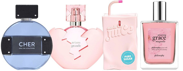 عطر های محبوب زنانه به انتخاب مشتریان