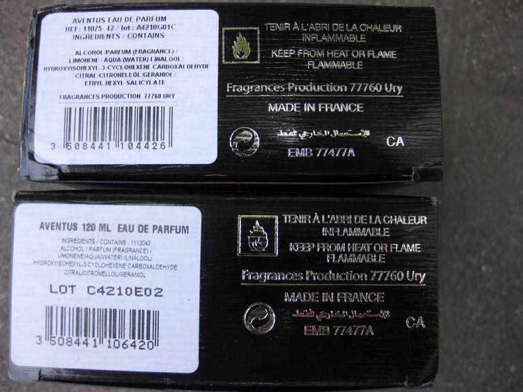 نوشته های چاپی عطر