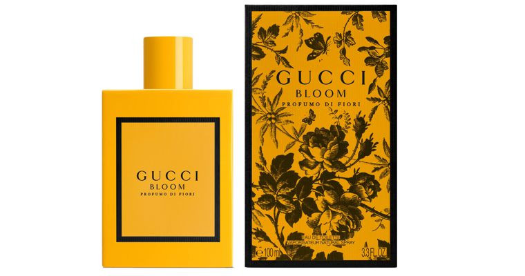 طراحی جعبه و شیشه گوچی بلوم