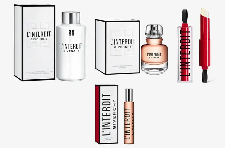 محصولات بدن جیونچی له اینتردیت