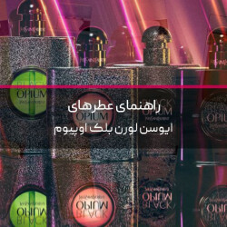 راهنمایی برای همه عطرهای ایو سن لورن بلک اپیوم