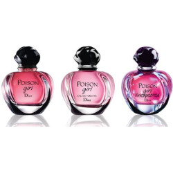 زندگی‌های سه‌گانه دیور پویزن گرل :  ادو پارفوم، ادو تویلت و آنکسپکتد