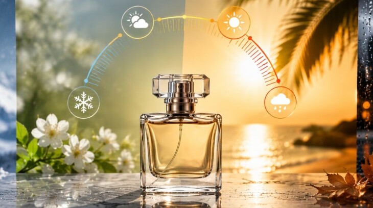 انتخاب عطر بر اساس فصل و آب‌وهوا | بهترین عطرهای چهار فصل