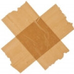 چسب قهوه ای