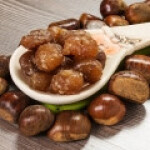 شاه بلوط دارای روکش شکر