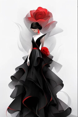 رز قهوه‌ای....