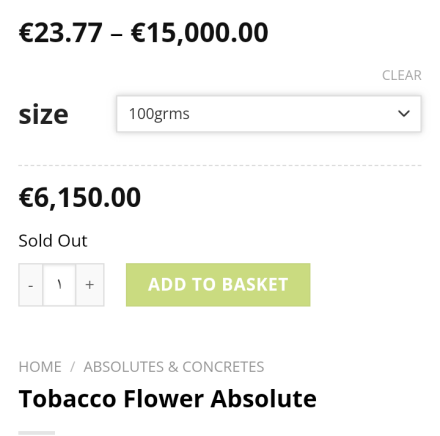 قیمت تنباکوی طبیعی