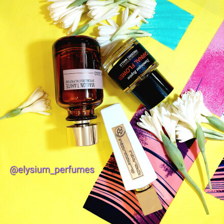 سه تا از عطرهای نیش توبرزی (گل مریم) کلکسیون من