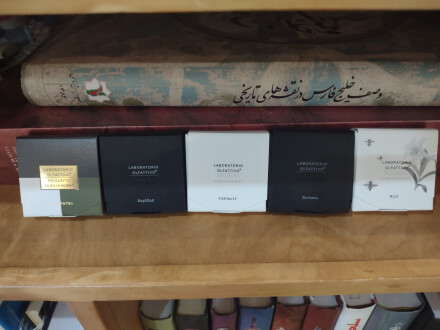 laboratorio olfattivo sampels