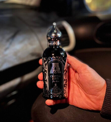 Crystal love for him