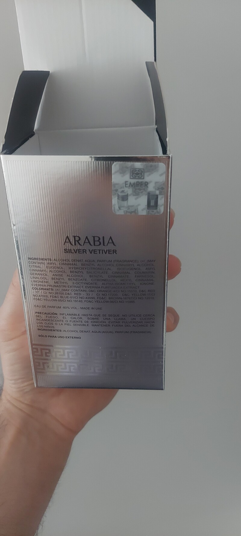 سیلور وتیور از برند عربیا