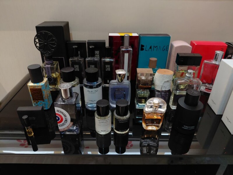 My perfume collection