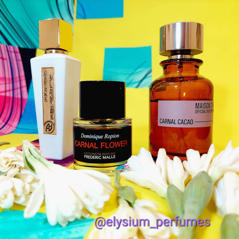 سه تا از عطرهای نیش توبرزی (گل مریم) کلکسیون من