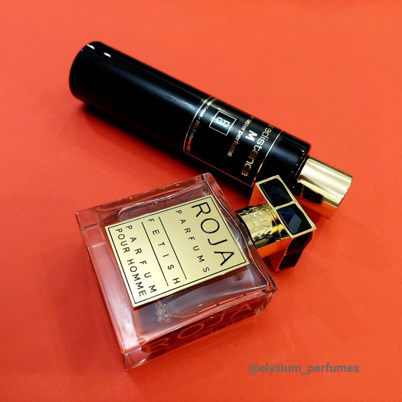 ROJA FETISH Parfum Pour Homme vs. Puredistance M