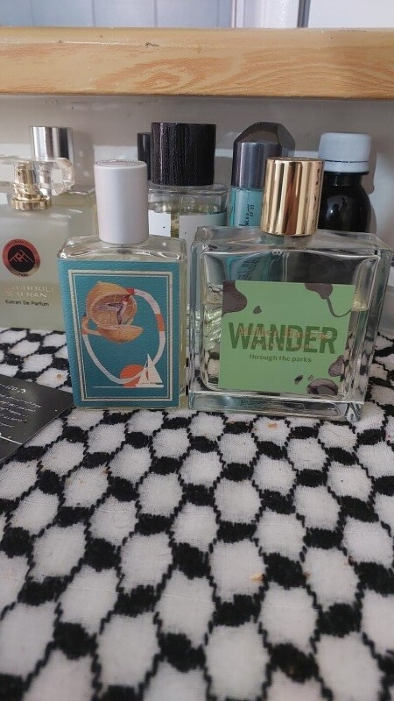 Wander throw the park & Falling into the sea