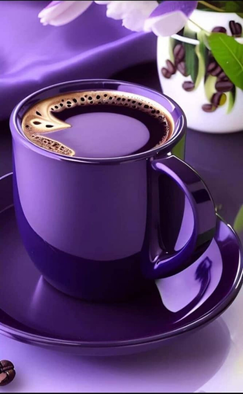 قهوهی بنفش....