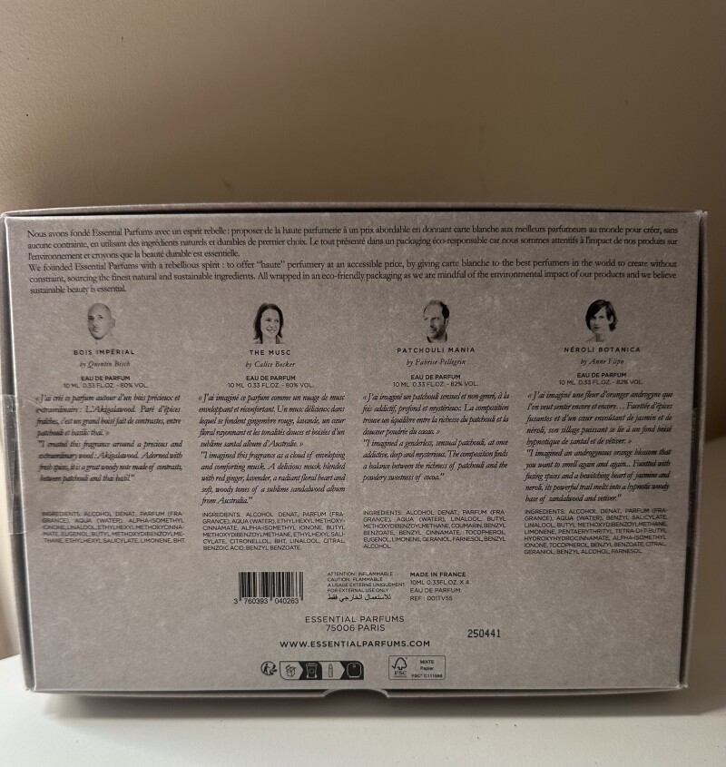 Essential Parfums Discovery Set