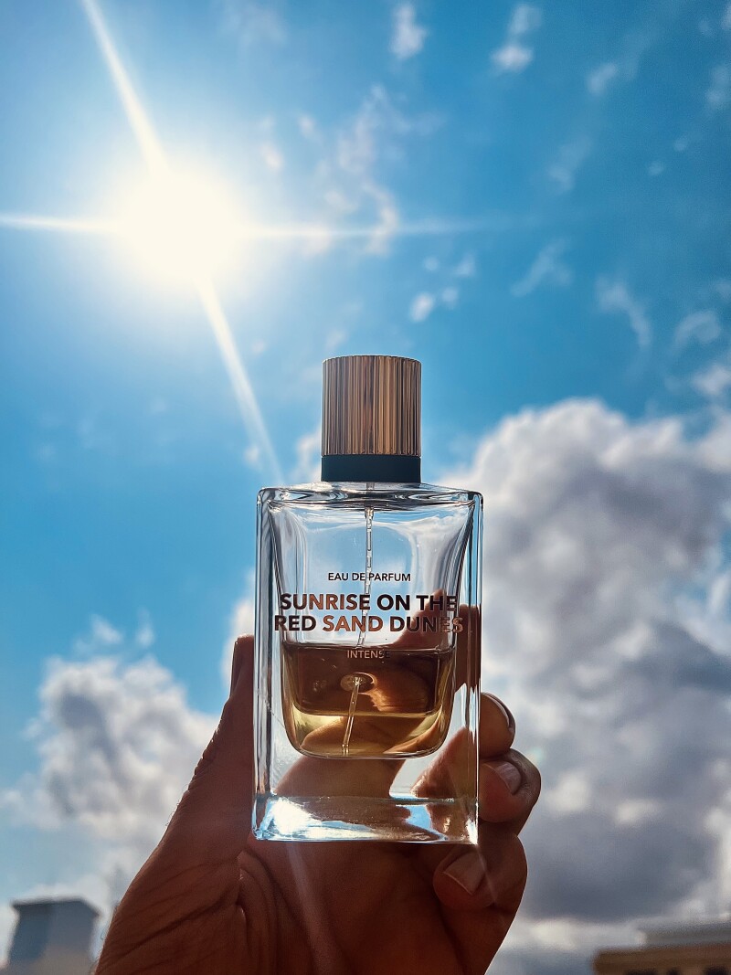 Sunrise On the Red Sands Dunes(INTENSE)