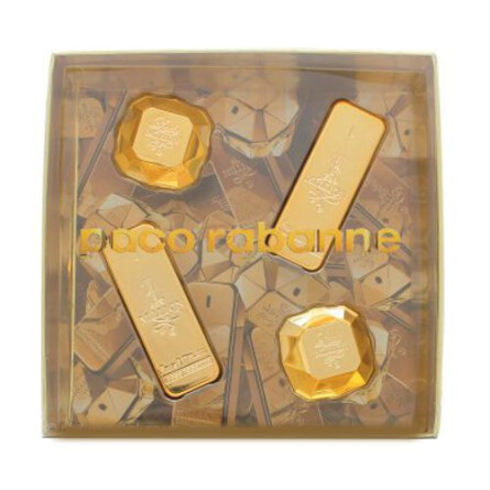  Gift Set 2 x 1 Million 5ml EDT + 2 x Lady Million 5ml EDP-گیفت ست پاکورابان وان میلیون و لیدی میلیون