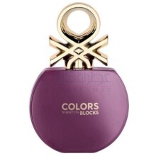 Colors de Benetton Woman Blocks Purple-بنتون کالرز د بنتون وومن بلاکز پرپل
