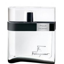 ferragamo black pour homme