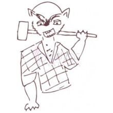 Werewolf Lumberjack-اسمل بنت ور وواف لامبرجک