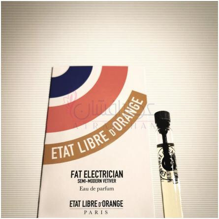 Fat Electrician Semi-Modern Vetiver-اتات لیبره د اورنج فت الکتریسین سمی مدرن وتیور