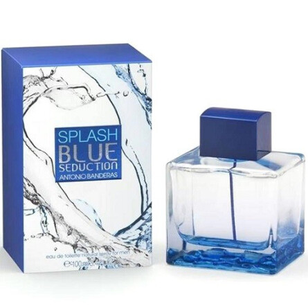 Splash Blue Seduction for Men-آنتونیو باندراس اسپلش بلو سداکشن مردانه