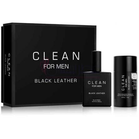 Clean For Men Black Leather-کلین فور من بلک لدر