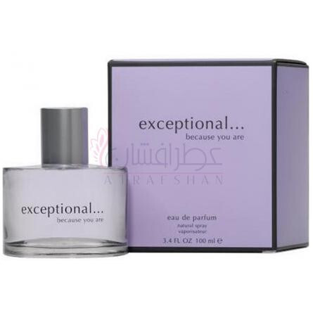Exceptional Because You Are For Women-اکسپشنال پارفومز اکسپشنال بیکاز یو ار فور وومن