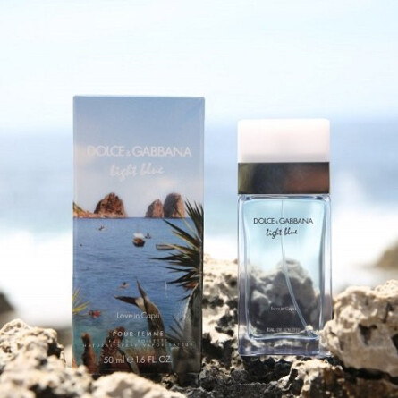 dolce gabbana light blue love in capri