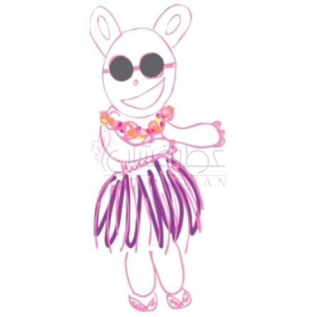 Little Miss Panda Gets Lei’d-اسمل بنت لیتل میس پاندا گتس لید