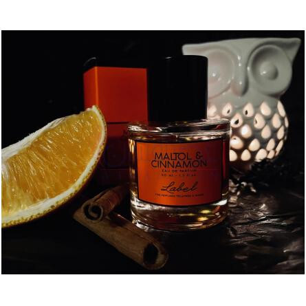 Maltol & Cinnamon-لیبل مالتول سینامون