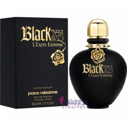 Black XS (L'Aphrodisiaque) L'Exces Extreme for Women-پاکو رابان بلک ایکس اس لکسس اکستریم (لافرودیزیاک) زنانه