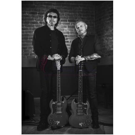 Tony Iommi Signed Crystal-زرجوف تونی لومی سایند کریستال