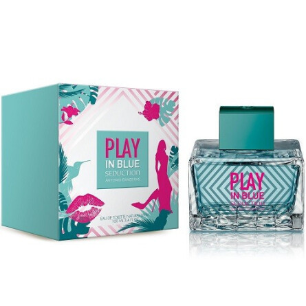 Play In Blue Seduction For Women-آنتونیو باندراس پلی این بلو سداکشن زنانه