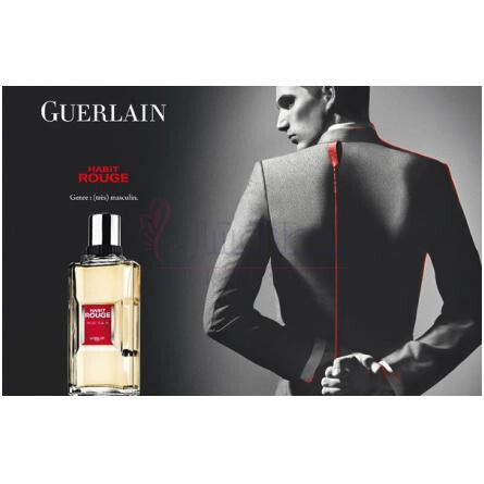 Habit Rouge Eau de Cologne-گرلن هبیت رژ او د کلن