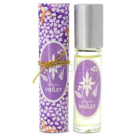 Geisha Violet Roll-On Perfume Oil-اروما ام گیشا ویولت رول ان پرفیوم اویل