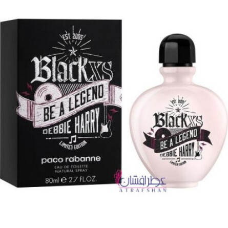 Black XS Be a Legend Debbie Harry-پاکو رابان بلک ایکس اس بی ا لجند دبی هری (بی ا لیجند دبی هاری)
