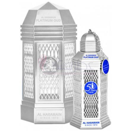 50 Years Platinum Oud-الحرمین 50 یرز پلاتینیوم عود