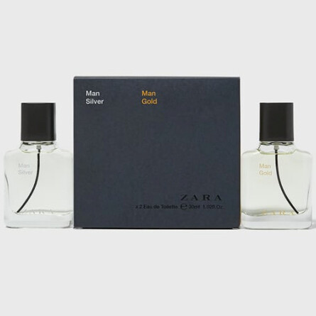 zara man gold and silver