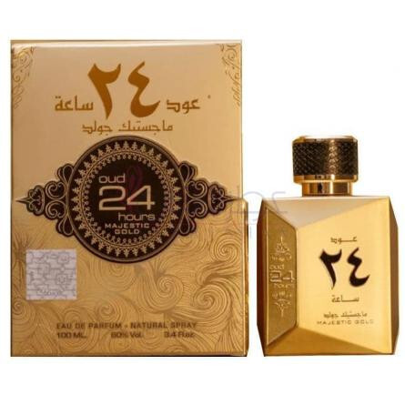 Oud 24 Hours Majestic Gold-ارض الزعفران عود 24 هورز مجستیک گلد