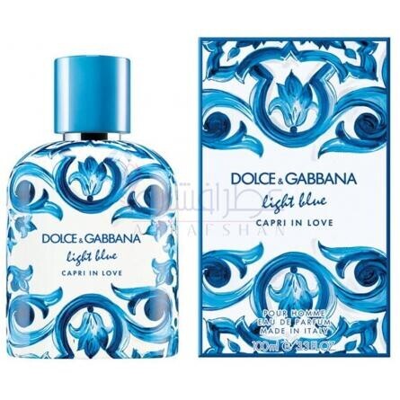 Light Blue Capri In Love Pour Homme Eau de Parfum-دولچه گابانا لایت بلو کاپری این لاو پور هوم ادوپرفیوم