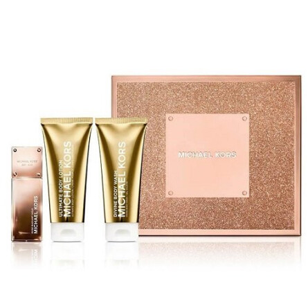 michael kors rose radiant gold gift set