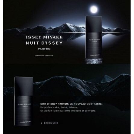 Issey miyake discount nuit parfum 125ml