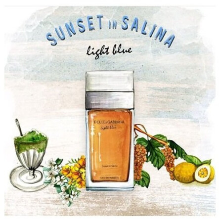 Light Blue Sunset in Salina-دولچه گابانا لایت بلو سانست این سالینا