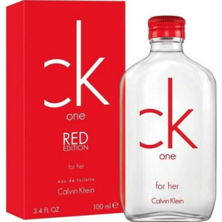 Calvin klein perfume red edition for on sale her