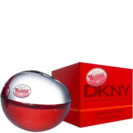 dkny women's red delicious