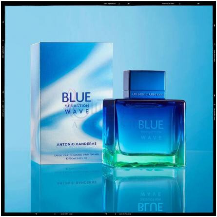 Blue Seduction Wave for Men-آنتونیو باندراس بلو سداکشن ویو فور من